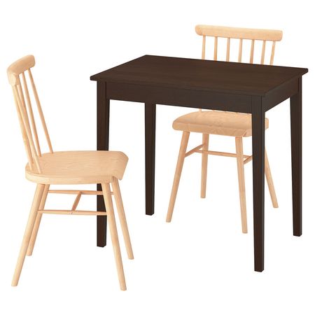 NÄSINGE / HÖGVED Стол и 2 стула