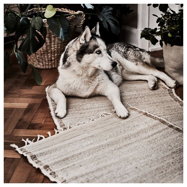 Ковер безворсовый, банан ручная работа 70x200 см IKEA БОТАНИСК 904.669.47 - схема-чертеж с размерами