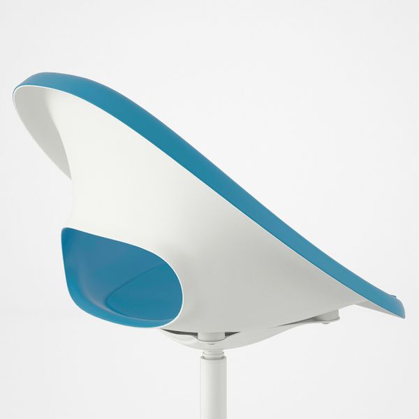 Сиденье со спинкой, синий IKEA ELDBERGET ЭЛДБЕРГЕТ 004.751.02 - фото 3