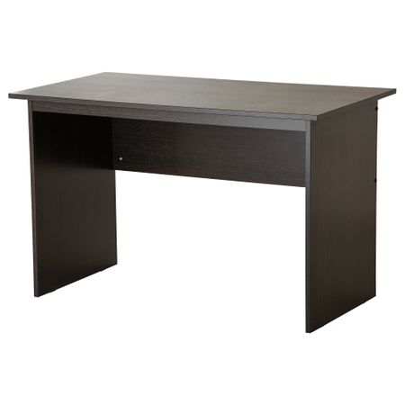 Письменный стол ТОДАЛЕН, черно-коричневый (120x65 см)