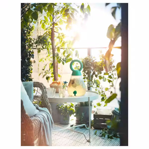 KROKHOLMEN Садовый столик - бежевый 73 см - фото 2