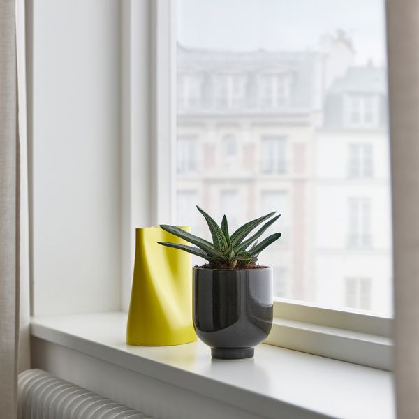 Кашпо, 9 см, для дома, улицы антрацит IKEA DRÖMSK ДРЁМСК 205.451.42 - фото 3