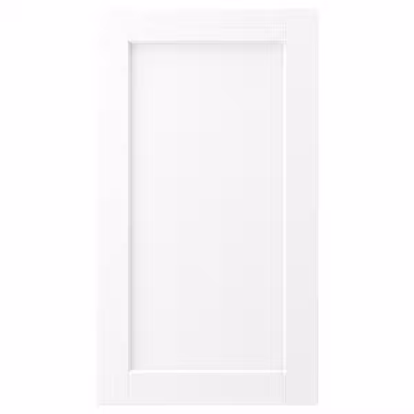 ENKÖPING Фронт панель для посудом машины - белый под дерево 45x80 см - фото 1