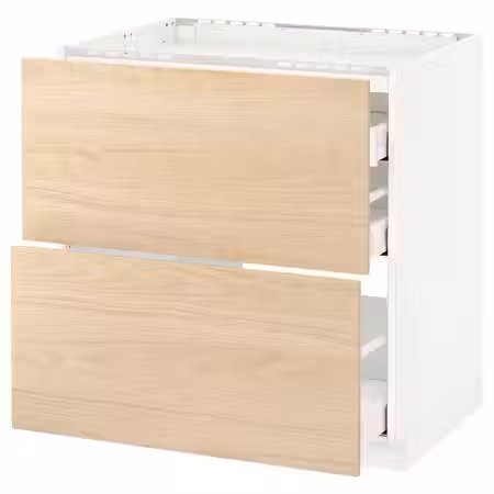 METOD / MAXIMERA Напольн шкаф/2 фронт пнл/3 ящика