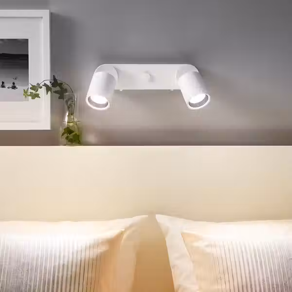 NYMÅNE Двойное бра - белый - фото 2