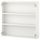 ENHET Навесной шкаф с 2 полками - белый 80x15x75 см