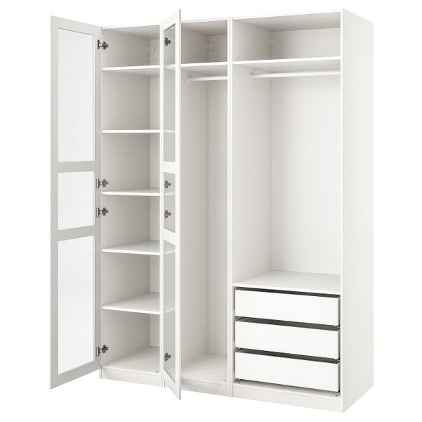 IKEA, вид спереди - схема-чертеж с размерами