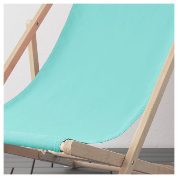 Пляжный стул МЮСИНГСО, бирюзовый - фото 2