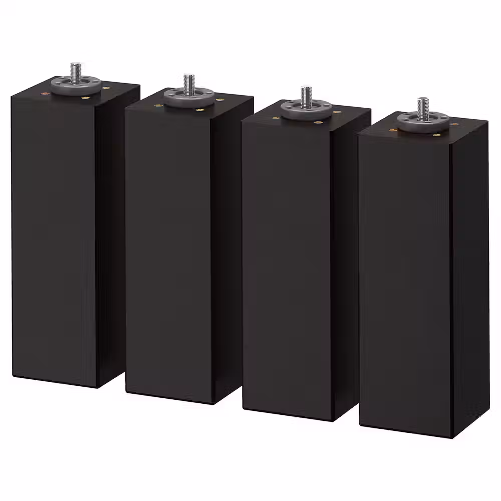 BRENNÅSEN Ножка - черная морилка 20 см - фото 1