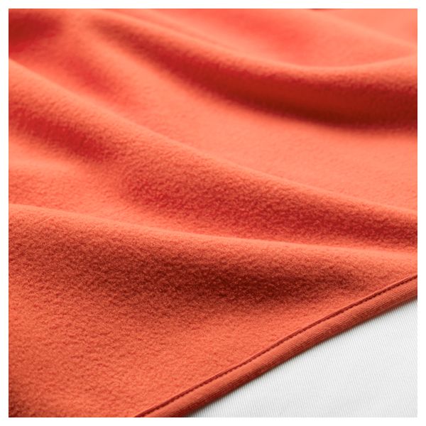 Плед СКУГСКЛОКА, оранжевый (130x170 см) - схема-чертеж с размерами