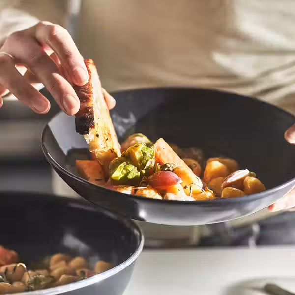 HEMLAGAD Сотейник c крышкой - антипригарное покрытие чёрный 26 см - фото 9