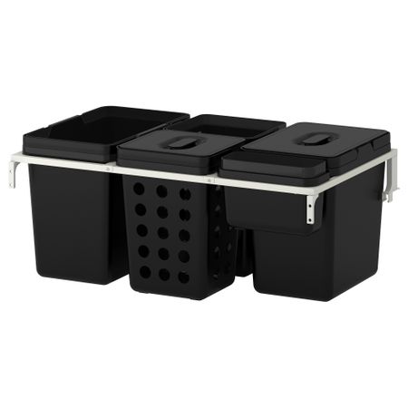 Мусорные контейнеры для шкафа ВАРЬЕРА / УТРУСТА (80 см 72 л)