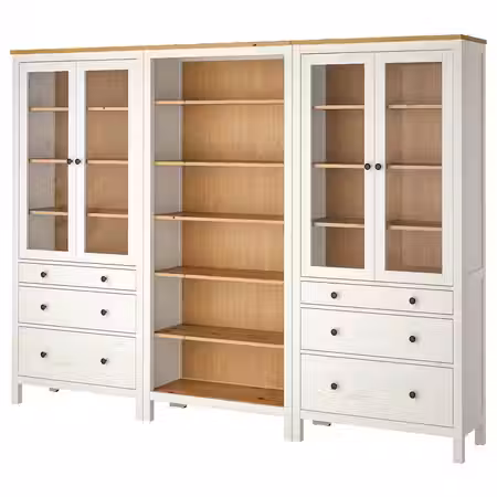 HEMNES Комб для хран с дверц/ящ
