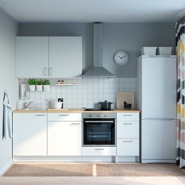 IKEA в интерьере - схема-чертеж с размерами