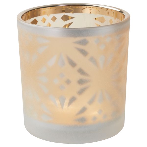 Подсвечник для греющей свечи ВИНТЕР 2016, матовое стекло (8 см) - фото 1