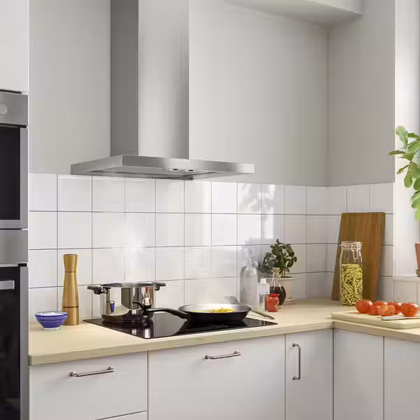 MATÄLSKARE Вытяжка кухонная стен креп (колпак) - нержавеющая сталь 60 см - фото 2