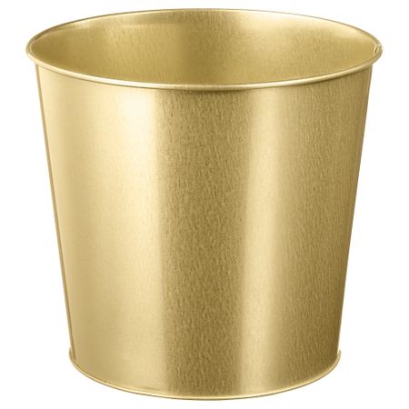 Кашпо, желтая медь, 19 см IKEA DAIDAI ДЭИДЭИ 903.594.19