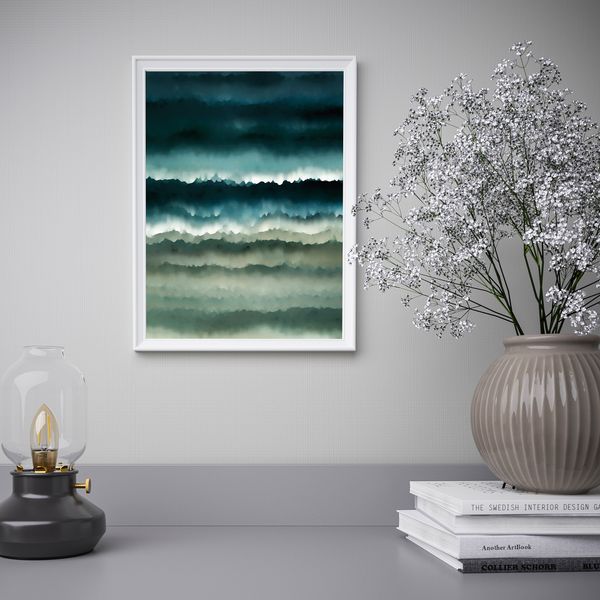 Постер, Надвигается шторм, 30x40 см IKEA DRÖMBILD ДРЁМБИЛЬД 904.418.72 - схема-чертеж с размерами