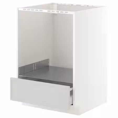 METOD / MAXIMERA Напольный шкаф д/духовки, с ящиком