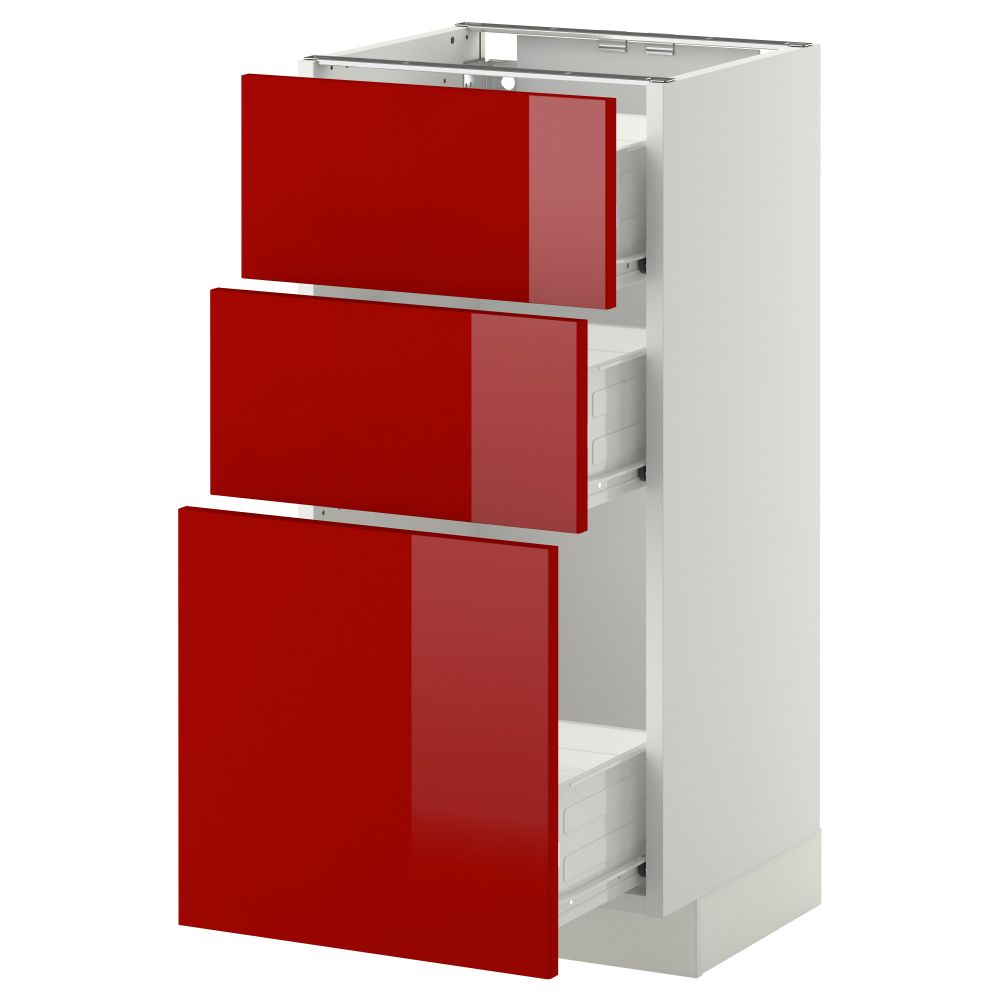 IKEA, вид спереди - схема-чертеж с размерами