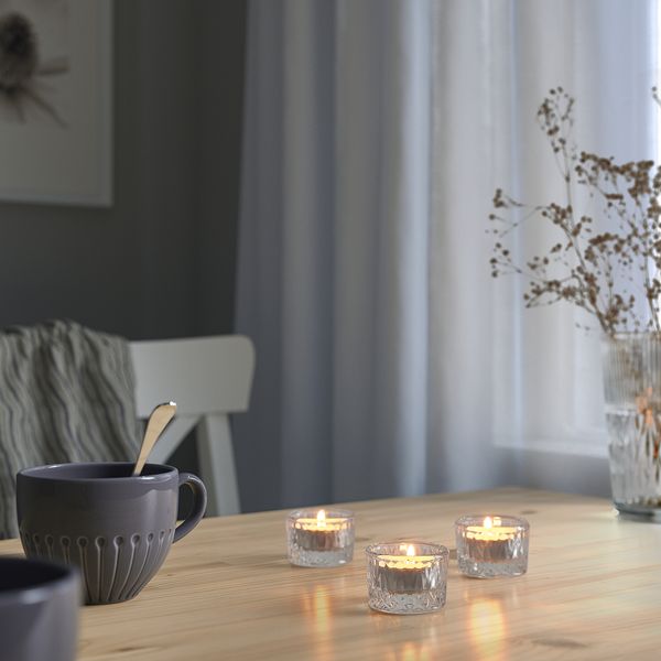 Подсвечник для греющей свечи IKEA SMÄLLSPIREA 305.421.81 - фото 3