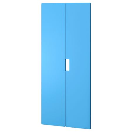 Дверь СТУВА МОЛАД, синий (60x128 см)