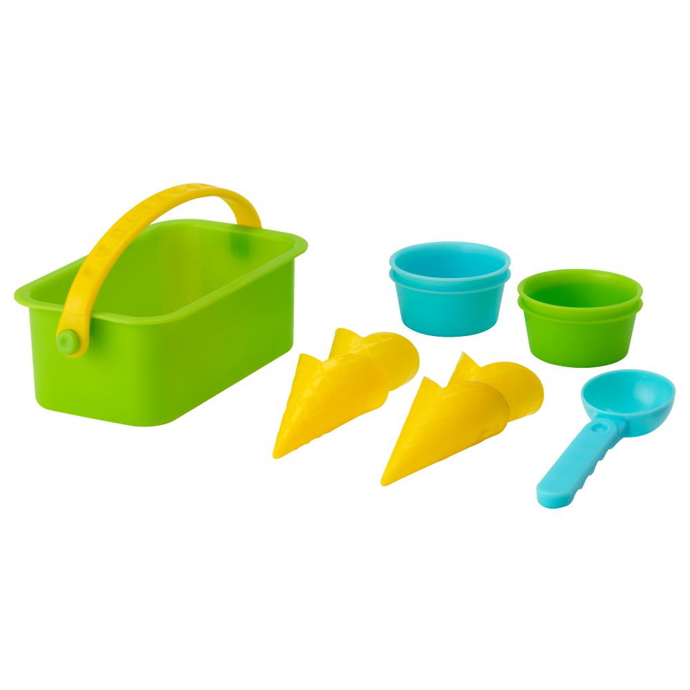 Игрушечный набор для мороженого, 10 предметов САНДИГ - фото 1