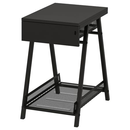 Тумба, антрацит 34x56 см IKEA TROTTEN ТРОТТЕН 504.748.88