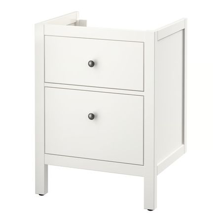HEMNES Шкаф для раковины с 2 ящ - белый 60x47x83 см