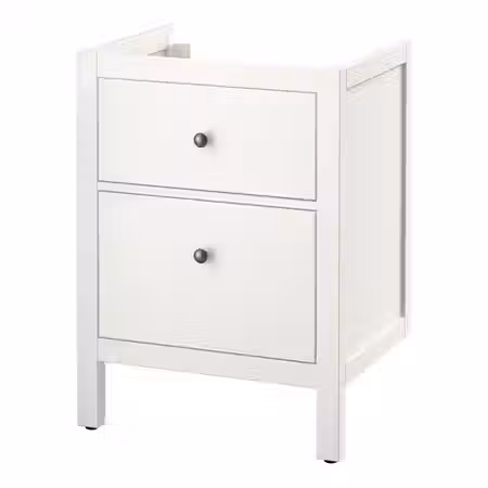 HEMNES Шкаф для раковины с 2 ящ - белый 60x47x83 см