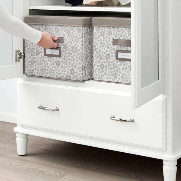 Коробка с крышкой, бежевый 35x50x30 см IKEA STORSTABBE СТОРСТАББЕ 104.103.65 - фото 3