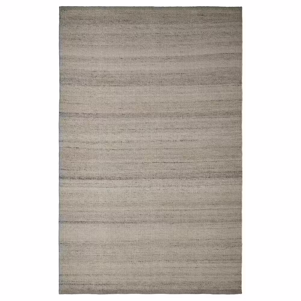 TIDTABELL ТИДТАБЕЛЛ Ковер, безворсовый - серый 133x195 см - фото 1