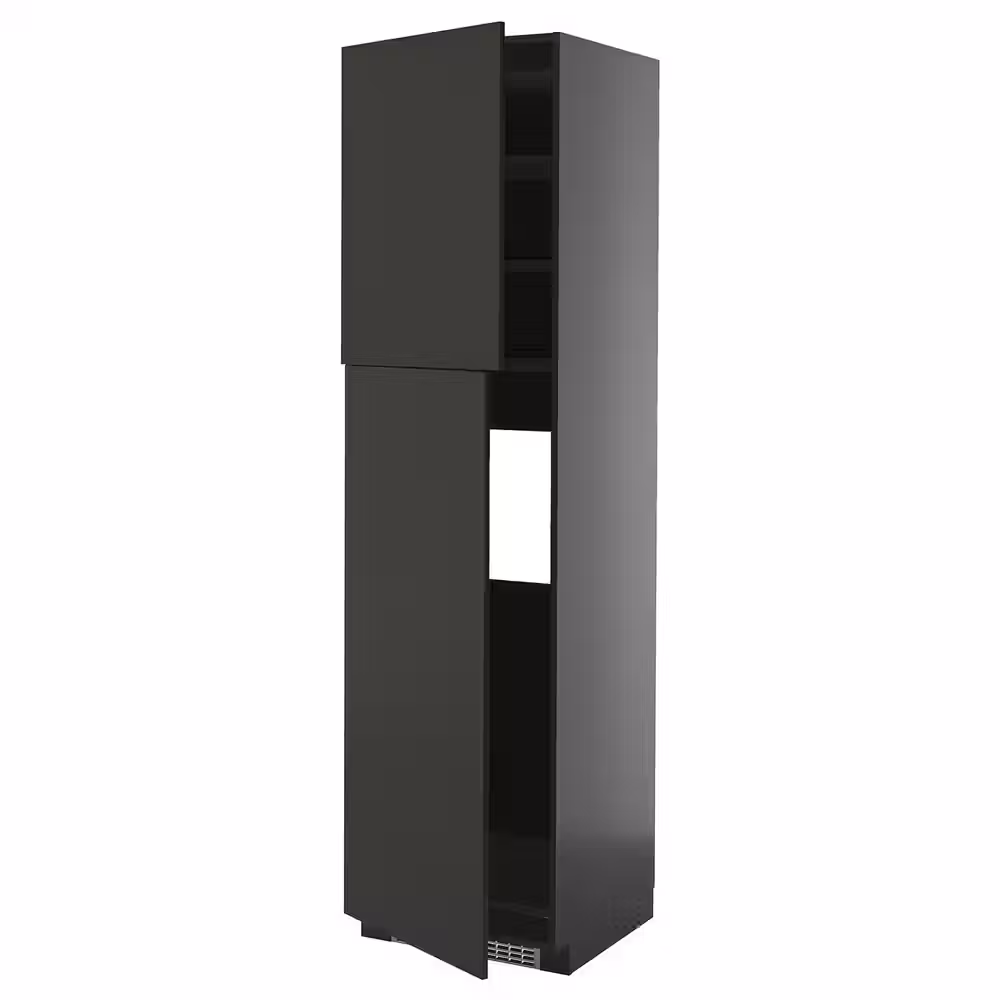 METOD Высокий шкаф д/холодильника/2дверцы - фото 1