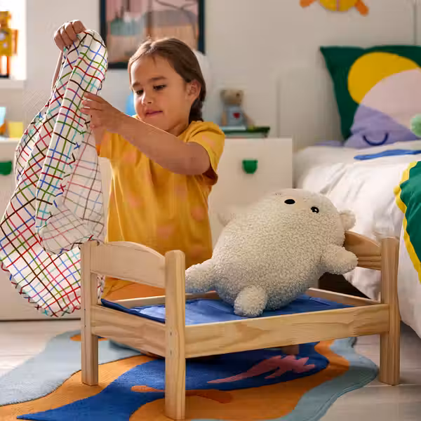 GREJSIMOJS ГРЕЙСИМОЙС Мягкая игрушка - медведь/белый с оттенком 38 см - фото 3