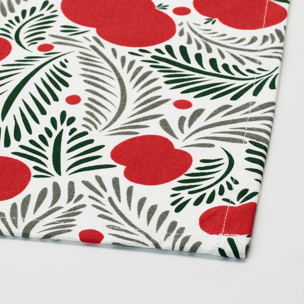 Дорожка настольная, 35x130 см, разноцветный IKEA VINTERFINT 105.573.95 - схема-чертеж с размерами