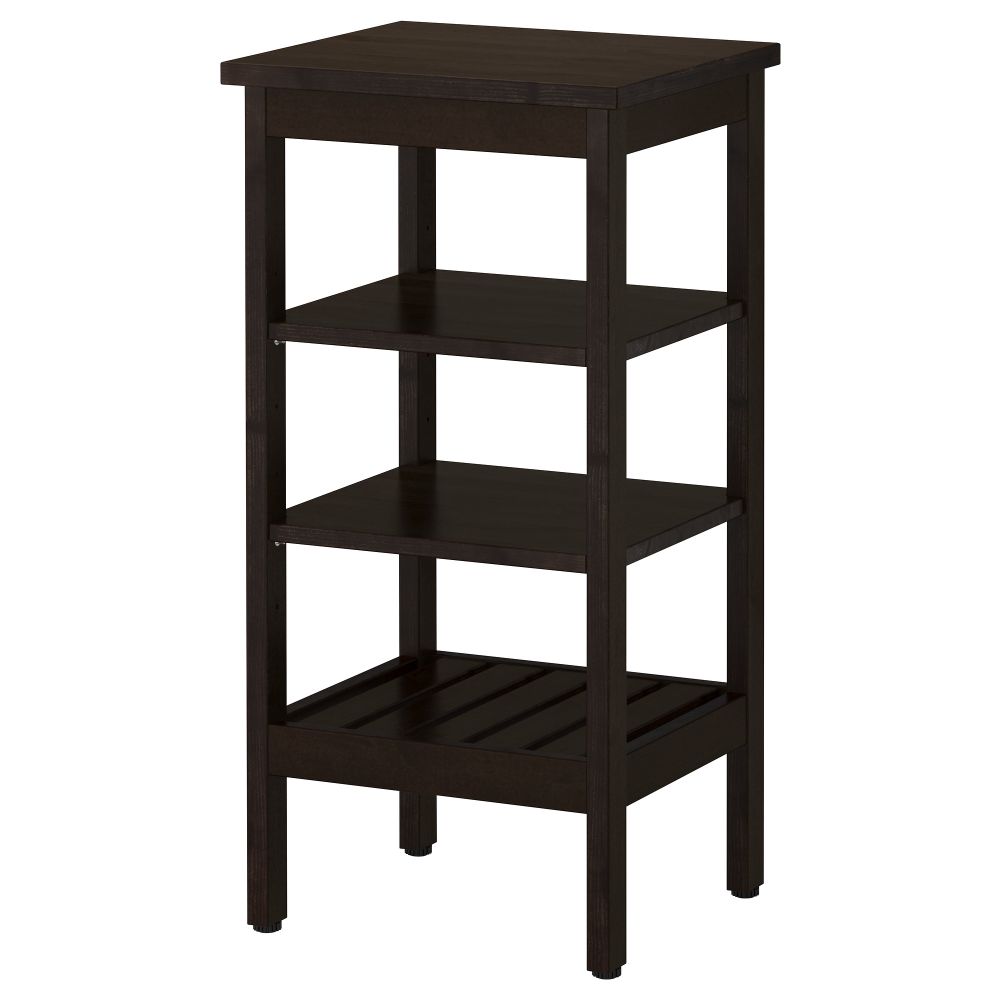 Стеллаж ХЕМНЭС, морилка черно-коричнев (42x84 см) - фото 1