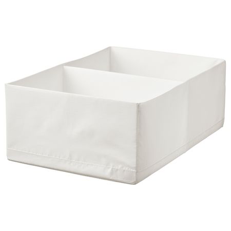 Ящик с отделениями, белый 34x51x18 см IKEA STUK СТУК 404.744.45