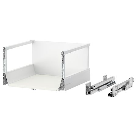Ящик, высокий, белый 40x37 см IKEA MAXIMERA МАКСИМЕРА 303.680.87