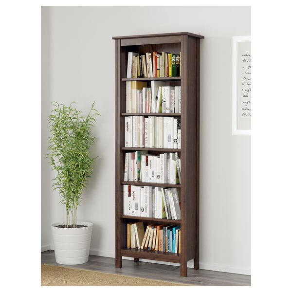 Стеллаж БРУСАЛИ, коричневый (67x190 см) - фото 2