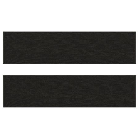 Фронтальная панель ящика, черная морилка 40x10 см IKEA LERHYTTAN ЛЕРХЮТТАН 103.565.04