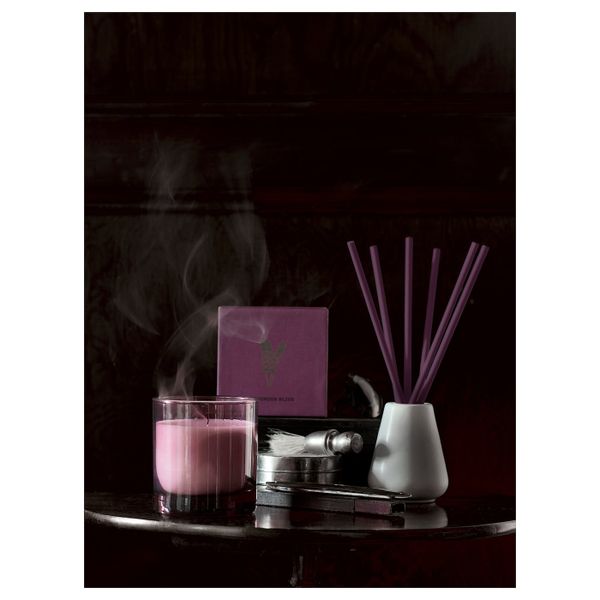 Ароматическая свеча в стакане, Лаванда, сиреневый, 10 см IKEA НЬЮТНИНГ 103.505.35 - схема-чертеж с размерами