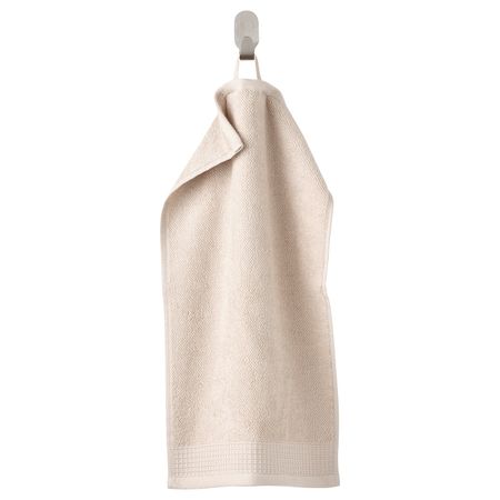 Полотенце, светло-серый/бежевый 30x50 см IKEA VINARN ВИНАРН 105.083.24