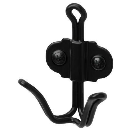 Крючок двойной СВАРТШЁН, черный