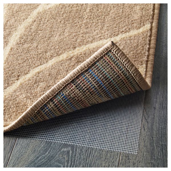 Ковер, короткий ворс ЛЭБОРГ, бежевый (133x195 см) - схема-чертеж с размерами