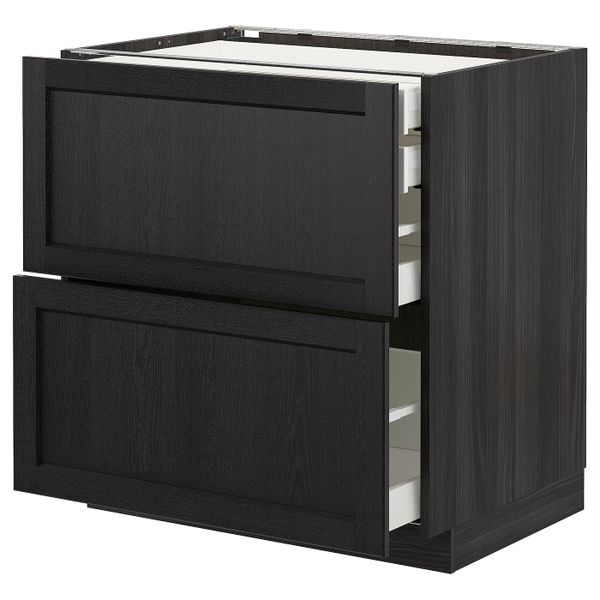 IKEA, вид спереди - схема-чертеж с размерами