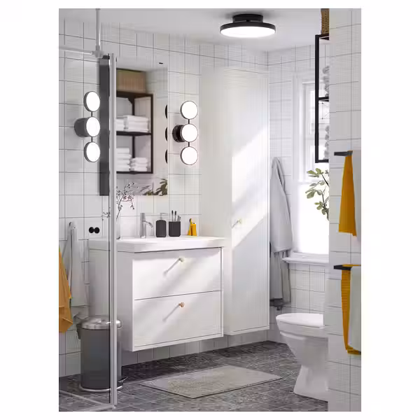 KABOMBA Светодиодный потолочный светильник - матовая поверхность/чёрный 36 см - фото 3