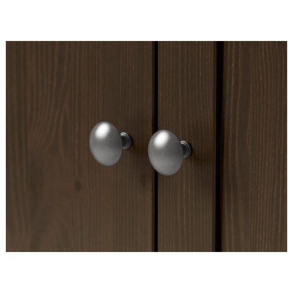 Дополнительный модуль для бюро ХЕМНЭС, черно-коричневый (89x90 см) - фото 3