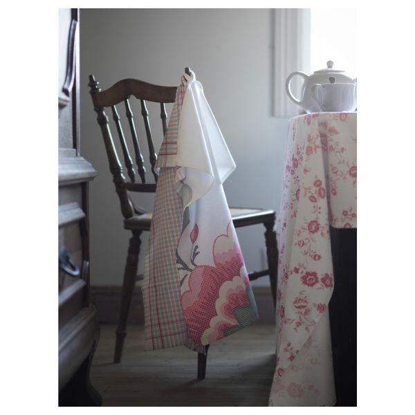 Полотенце кухонное ИНБЬЮДАНДЕ, цветок, квадраты (50x70 см) - фото 7