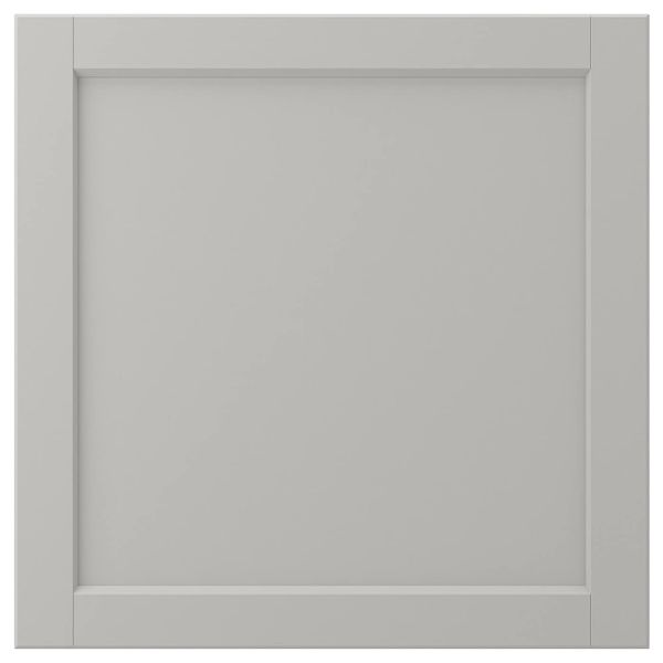 Дверь, светло-серый 60x60 см IKEA LERHYTTAN ЛЕРХЮТТАН 104.615.62 - фото 1