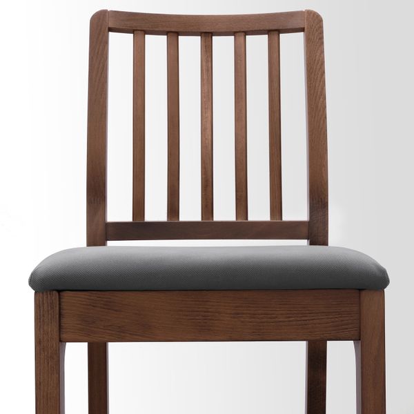 Стул барный, коричневый/Хакебу темно-серый 75 см IKEA EKEDALEN ЭКЕДАЛЕН 294.294.59 - фото 2